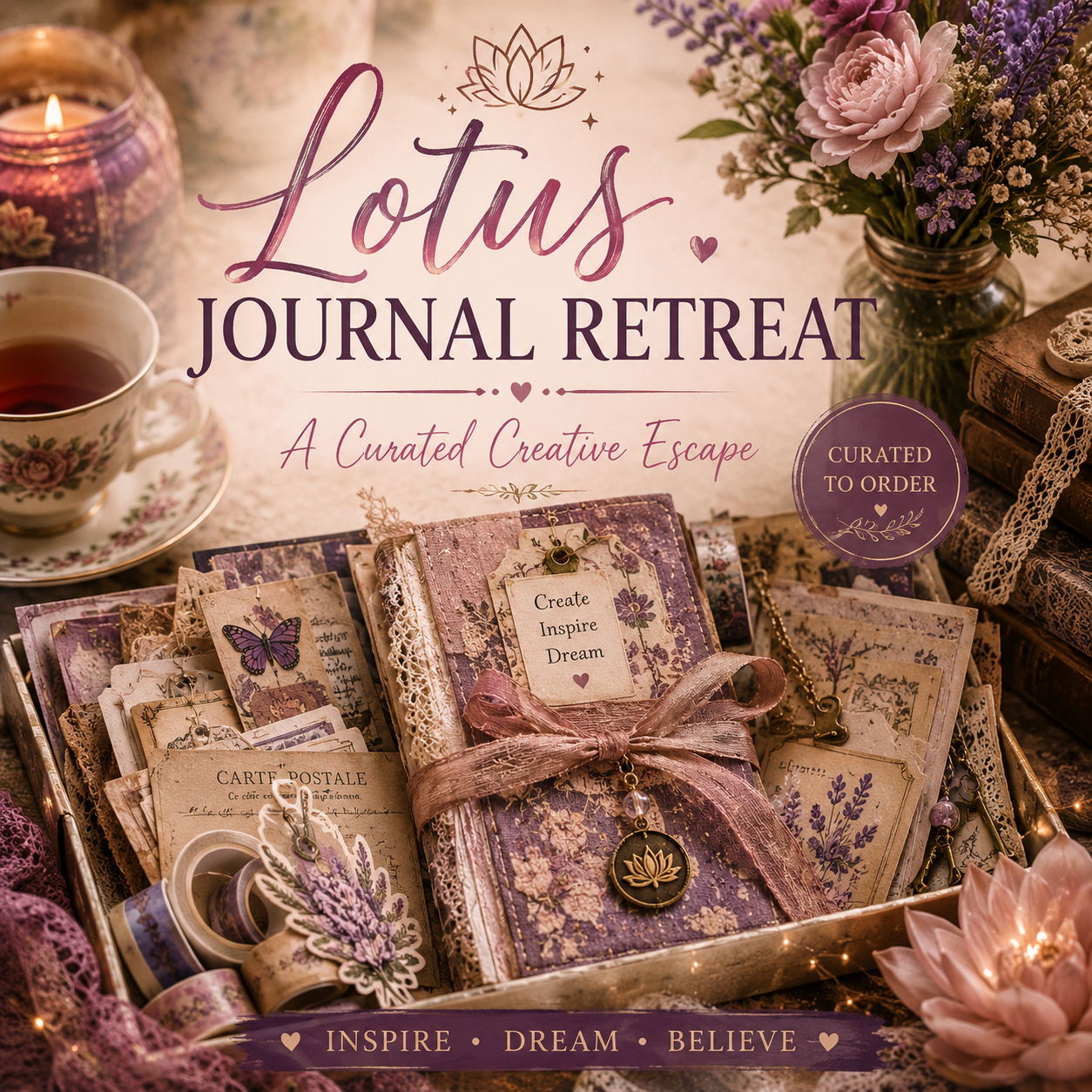 🌸 Lotus Journal Retreat