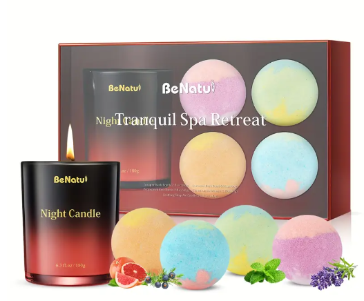BeNatu Tranquility Spa Retreat Aromatherapy Set
