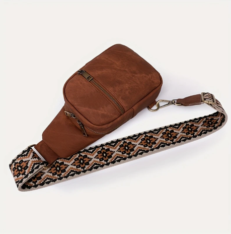 Women's Large Capacity Crossbody Waist Bag – Chest Bag with Adjustable Strap & Multi-Pocket Design