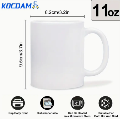 Teachers Change the World - 11oz Ceramic Coffee Mug | Double-Sided Inspirational Teacher Gift